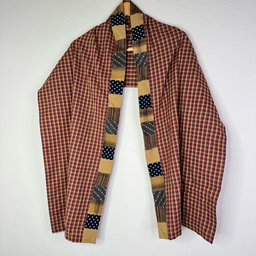 Americana Plaid Scarf Nancy’s Nook Victorian Heart